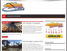 Tablet Screenshot of nolimitscoaster2.com